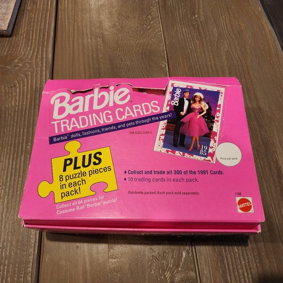 Vintage 1991 WHOLE BOX UNOPENED Barbie Trading CardsRARE